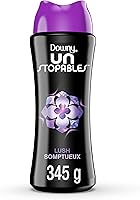 Vista 40 de Downy Unstopables - Perlas potenciadoras de aroma en la lavadora, aroma Paraíso, 24 oz, Perlas de lavandería para protección contra olores, Perlas