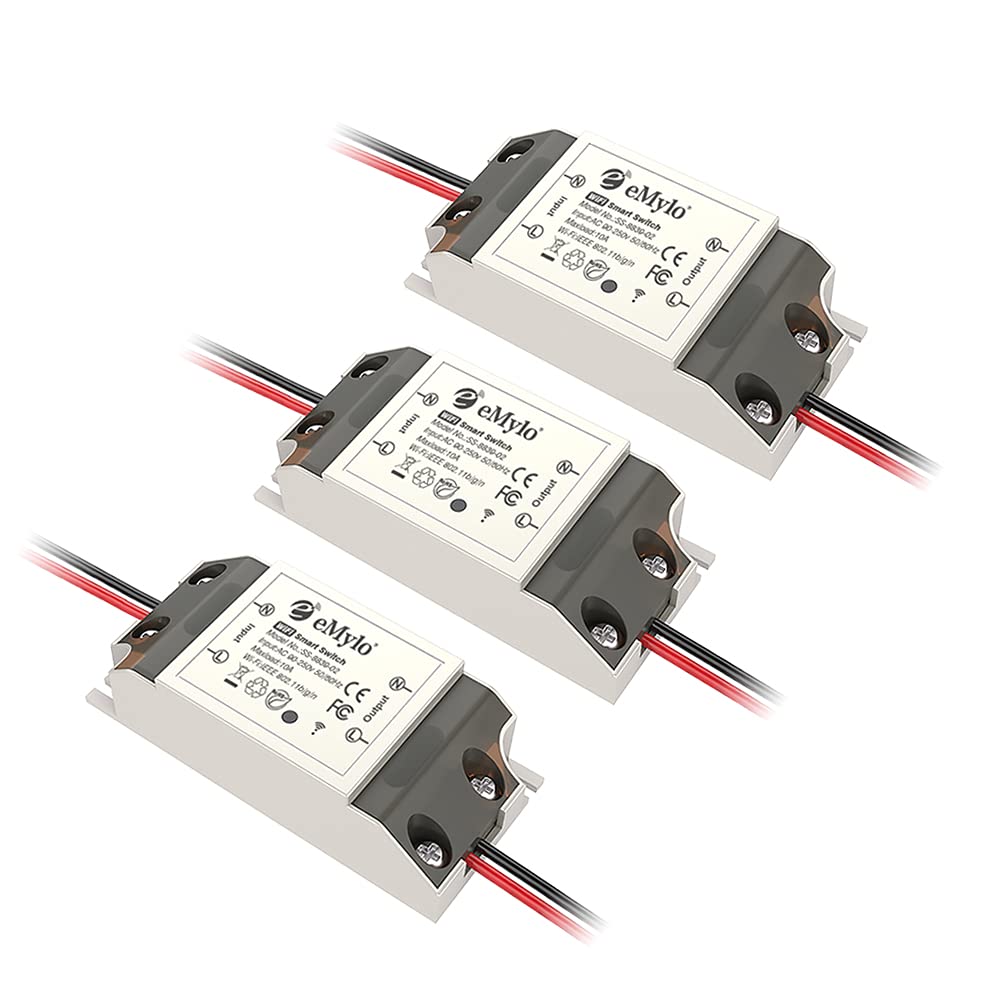 eMylo WiFi Relay Switch Smart Light Switch Wireless Remote Control