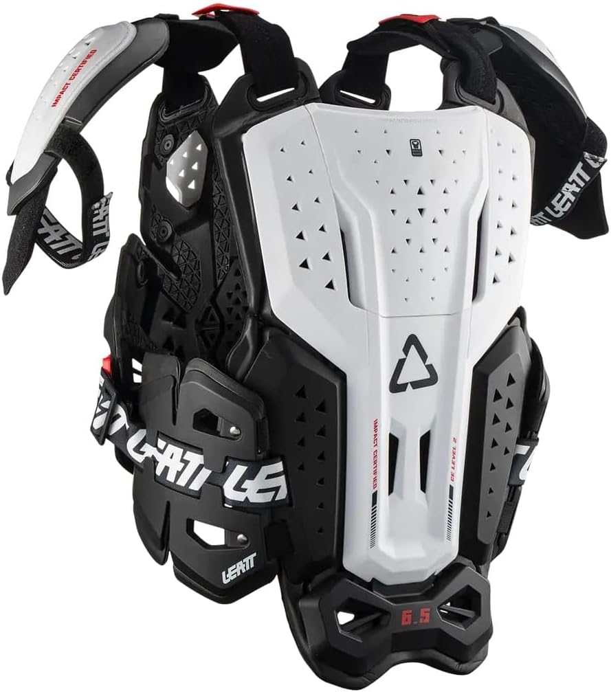 Leatt 6.5 Pro Chest Protector White Small