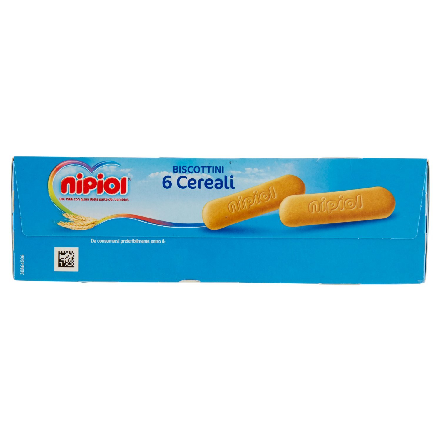Nipiol - Biscottini 6 Cereali, 2 Minerali, 4 Vitamine - 4 pezzi da 360 g [1440 g]