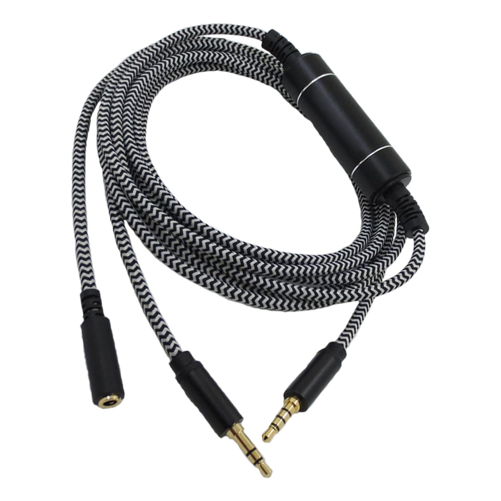 Cavo di prolunga per Cuffie da 8,2 Piedi, Cavo Audio da 3,5 mm per apparecchiature Stereo, Tablet,