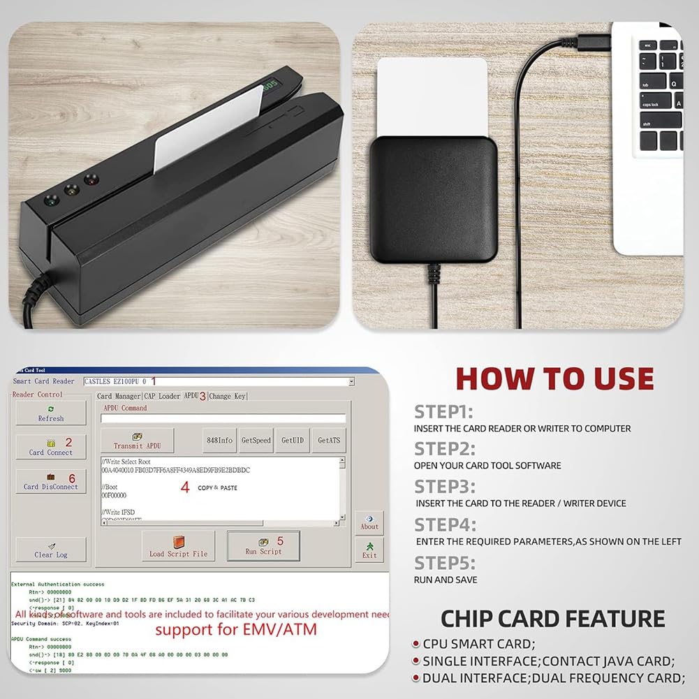 J3R150 Chip Java JCOP Karte – unfusierte Dual-Interface-Chip, Java JCOP4 Karten, mit EMV-Funktion, 1 Stück