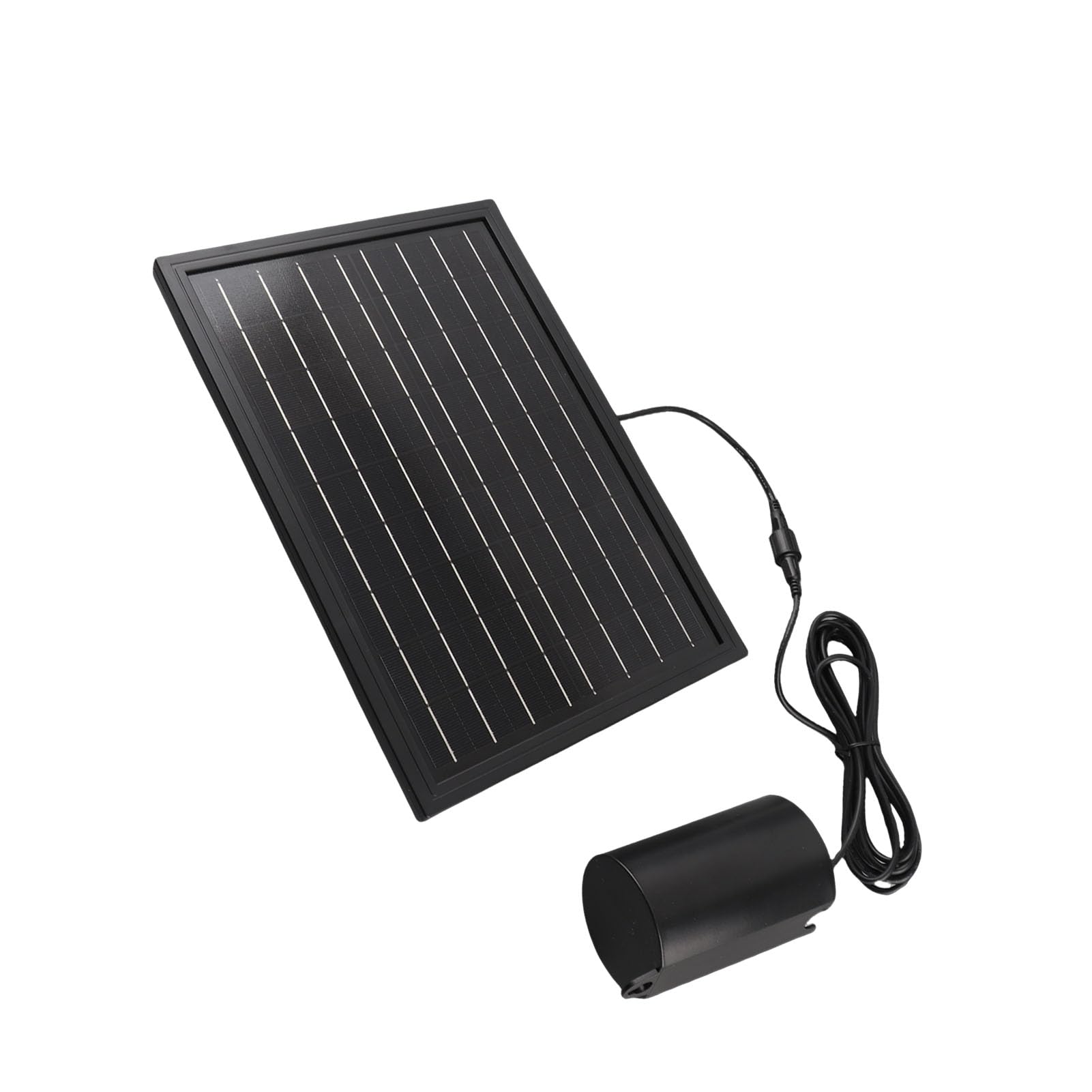 Zunate Aireador Solar para Estanque 8W 10V |Bomba de Aire de Oxígeno con Batería de 2400mAh IP64 Resistente Al Agua para Pecera