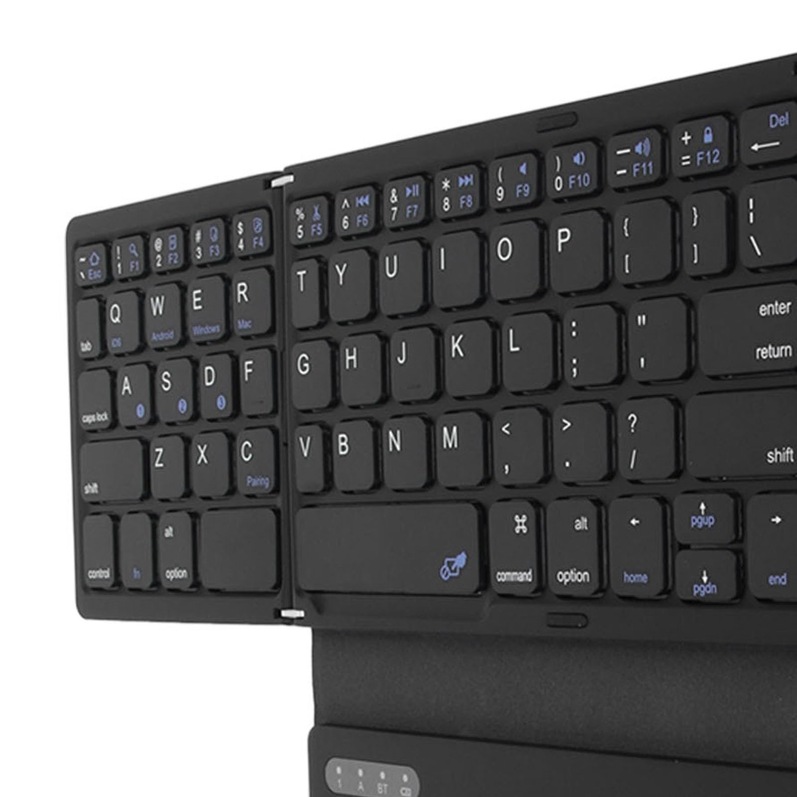 CHICIRIS Tastiera Pieghevole Universale con Touchpad, Tastiera a Bassa Latenza 5.1 per IOS