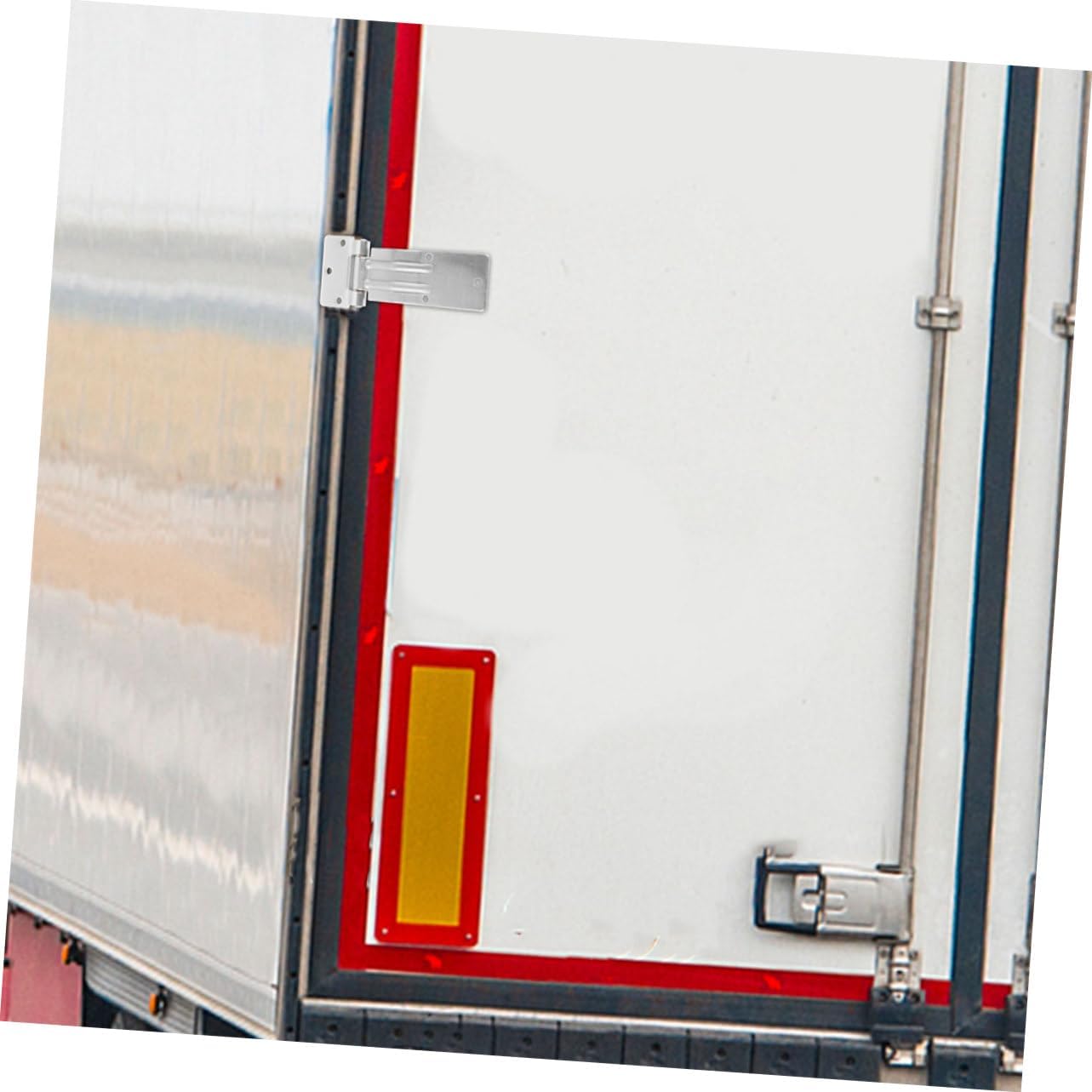 OUNONA 2pcs Heavy Duty Trailer Door Hinges Galvanized Truck Side Door Replacement Durable Hinge for Refrigerated Vehicles Easy Installation Reliable Load Capacity