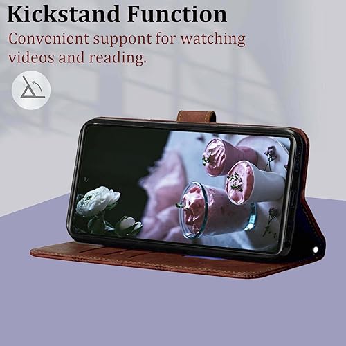 Miniatura 4 de Funda para Pixel 7a, cartera para Google Pixel 7a, ranuras para tarjetero, correa de muñeca de poliuretano termoplástico, funda de piel sintética