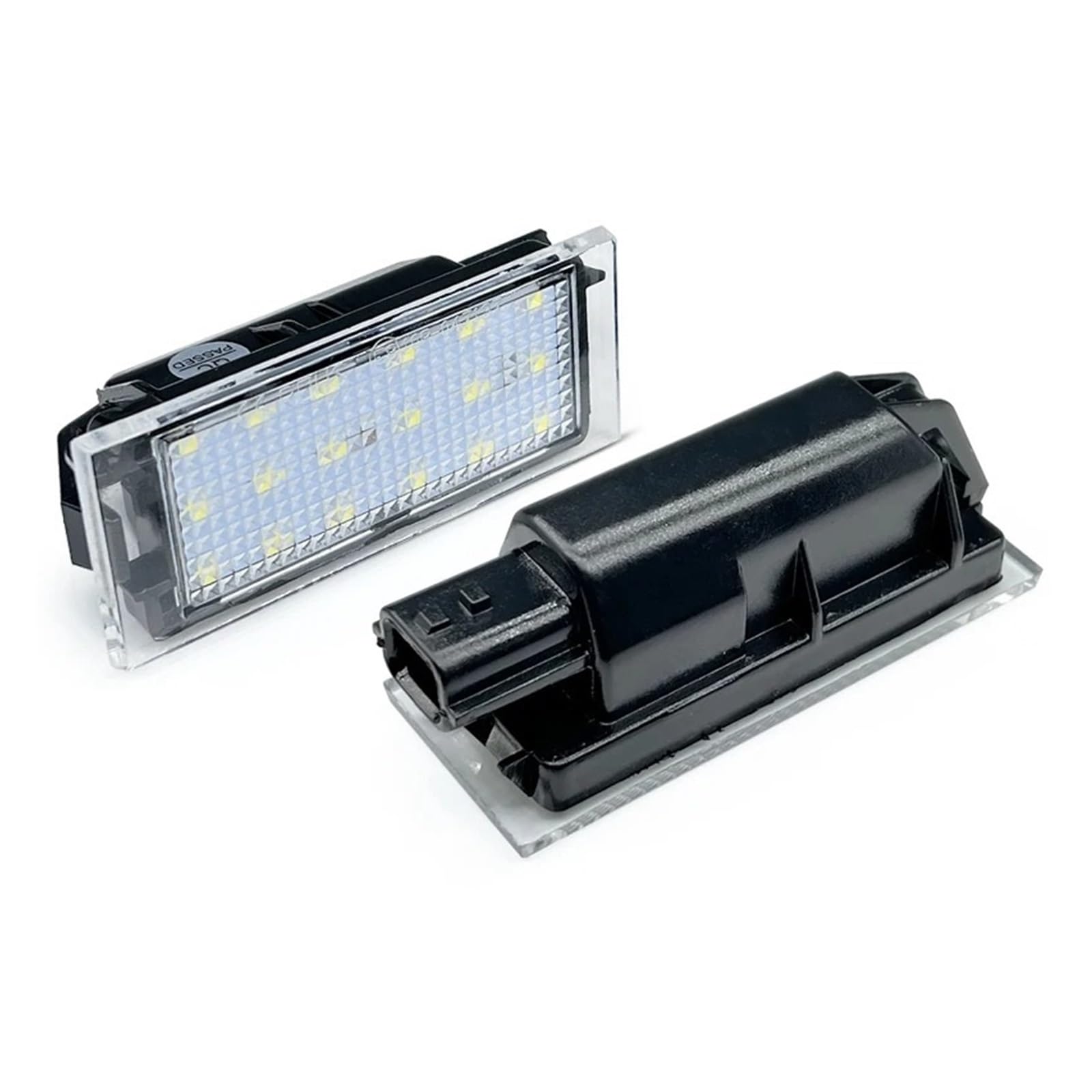 Luci Targa Per Nissan Interstar X70 NV400 LED Bianco Numero Luce Targa 2 Pezzi