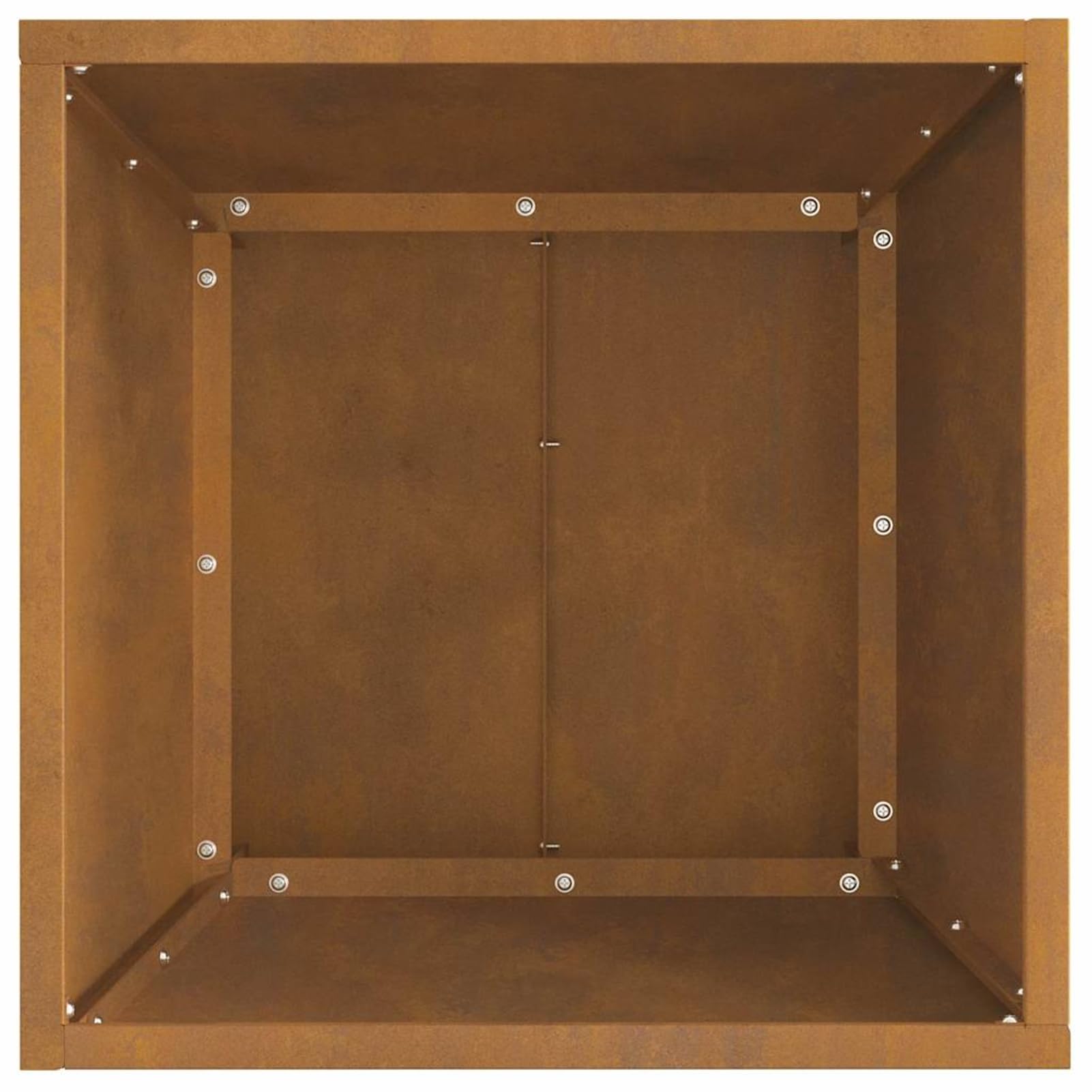Fasba Fogata Moderna de Acero para Exterior: Calor y Estilo en tu Jardín o Terraza - 40x40x30 cm