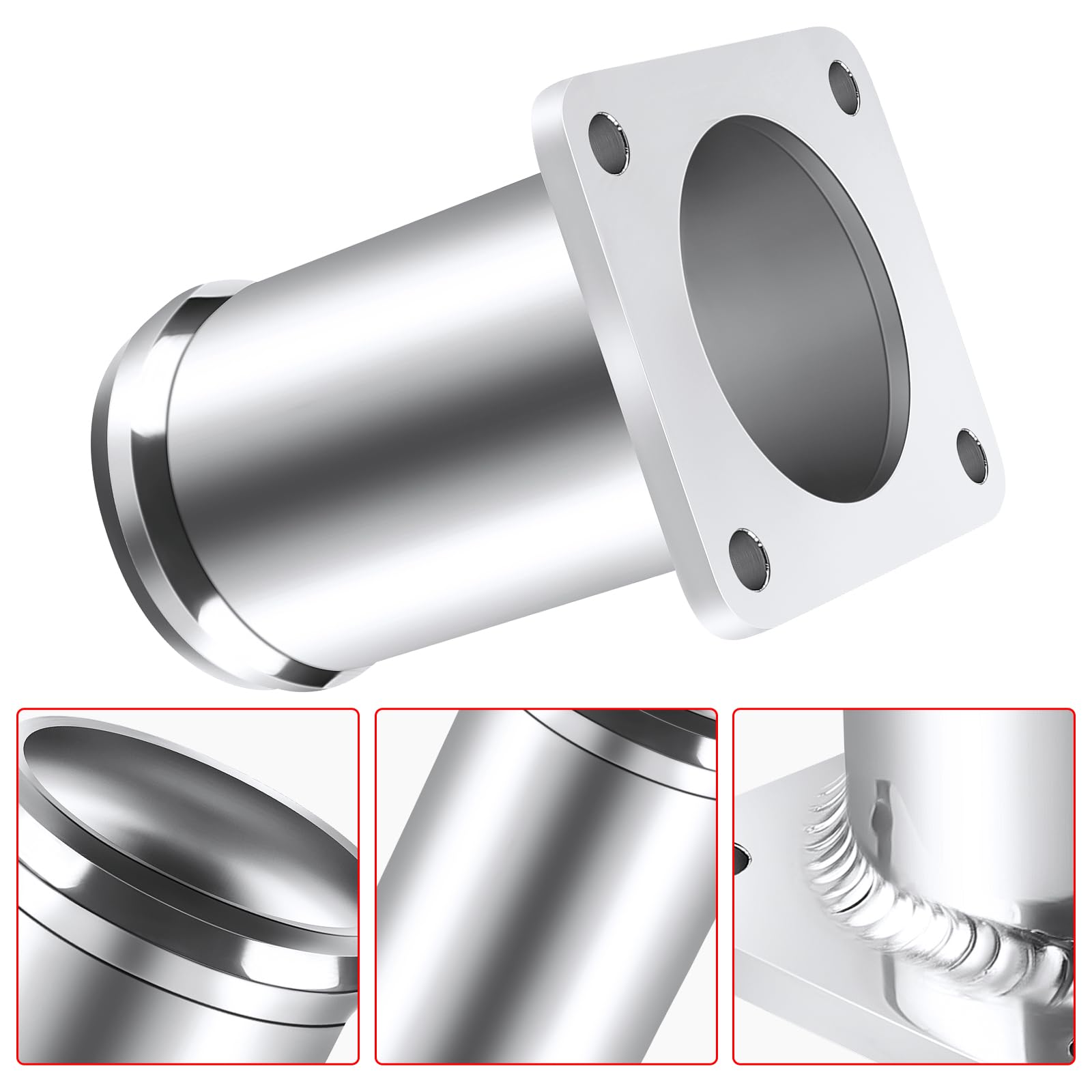 KAOLALI Kit di rimozione della valvola EGR E46 E39 X5 E53 X3 E83 E38 E65, tubo di ricambio per la valvola EGR E46 318D 320D 330D 330Xd 320Cd 318Td 320Td