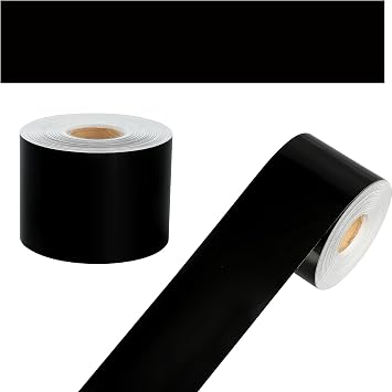 65 Ft Black Bulletin Board Border Black Straight Border Trim Rolled Decorative Classroom Bulletin Board Decorations for School Classroom Chalkboard Office Home Wall Window Door Decor