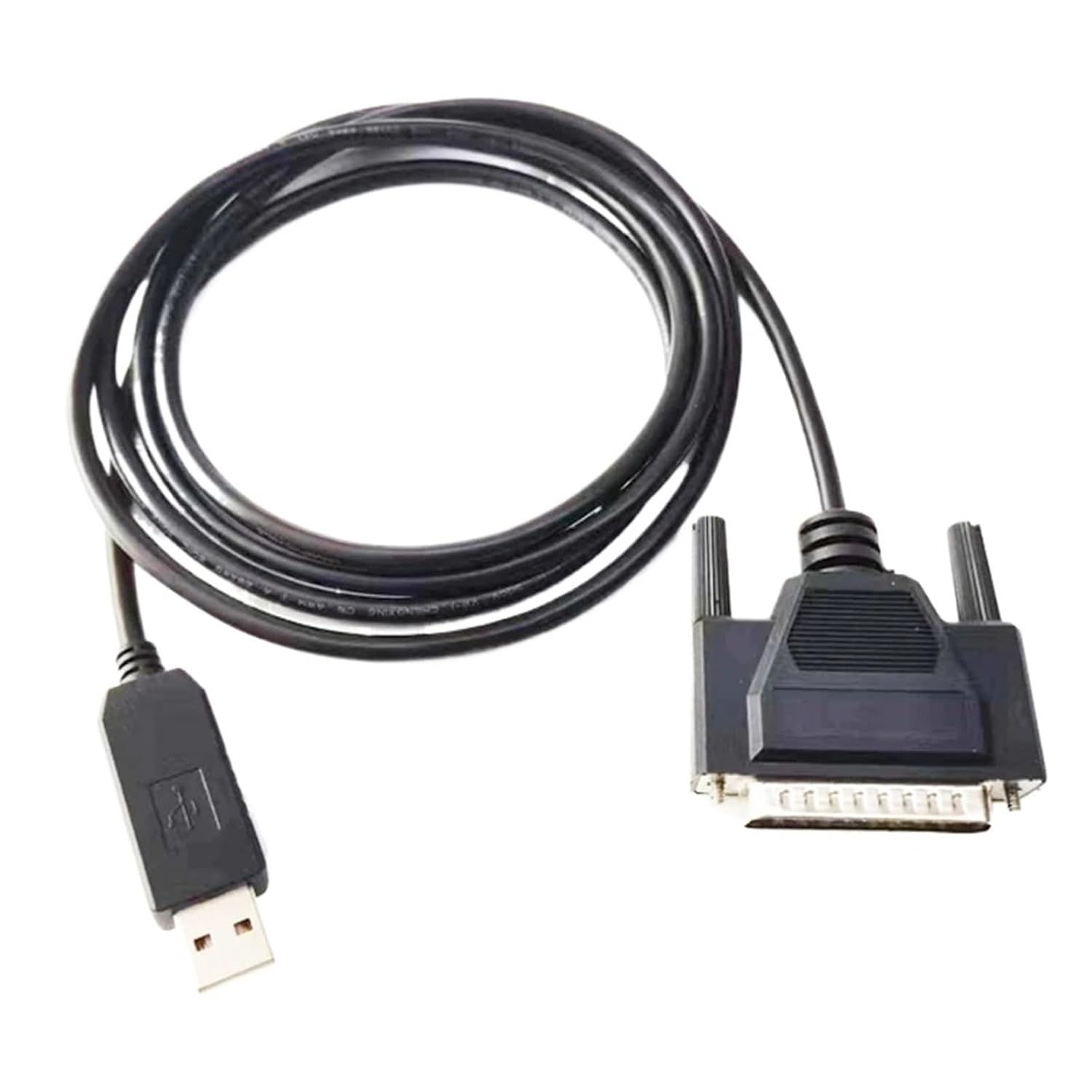 USB Programming Cable USB to DB25 Male RS232 Serial Cable for PLC-5 Controllers USB-1784-CP10