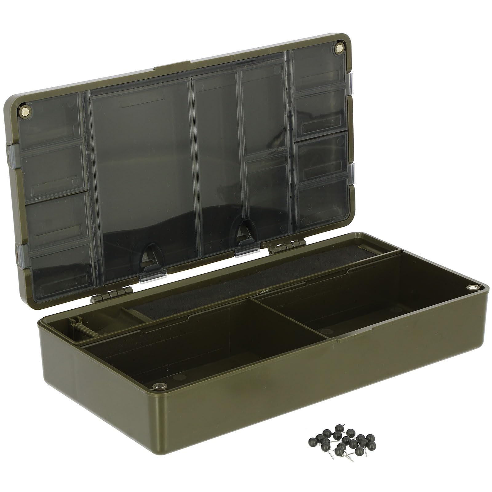 NGT Carp Fishing Tackle Box / Rig Wallet 935 For Terminal Tackle & Hair Rigs
