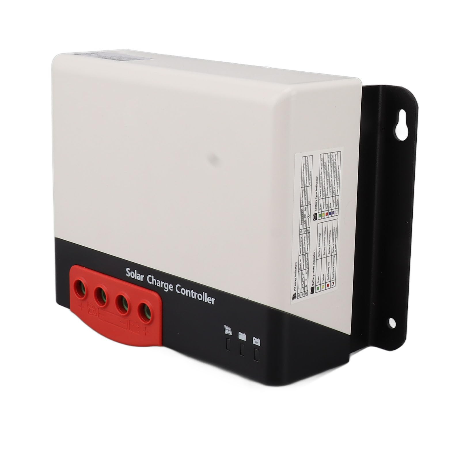 Fdit 40A MPPT Kontroler ładowania Słonecznego 12V 24V Auto z Odlewanym Aluminiowym Radiatorem, 99% Skuteczności śledzenia dla Baterii Litowych i Kwasowych