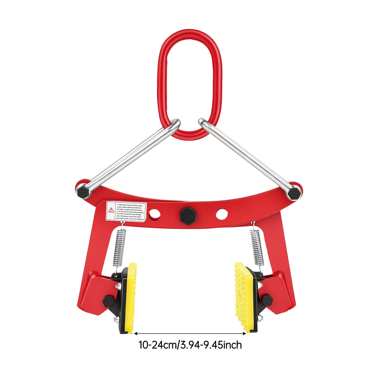 Alicates para piedra, 10 mm de grosor, 330 kg de capacidad de carga
