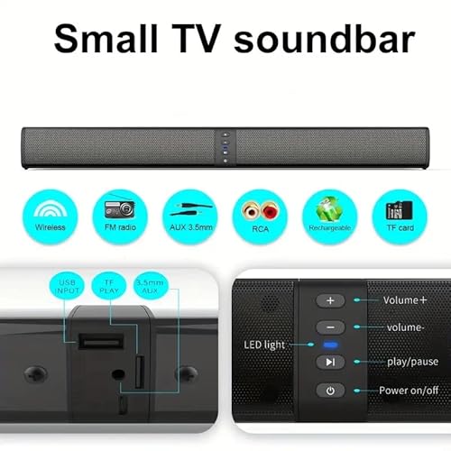 INFIBLA Soundbar pc gamer subwoofer p2 max tv notebook celular tablet divisor portátil de cinema em