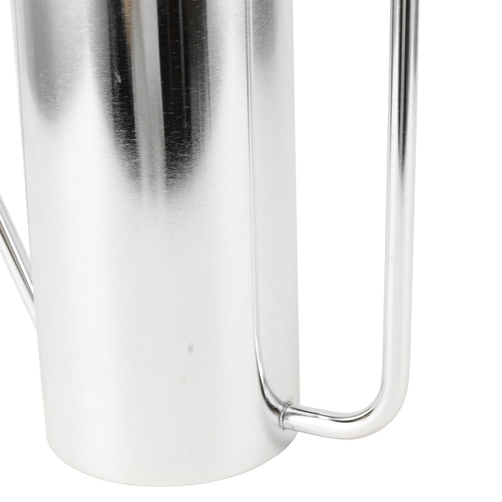 Edelstahl-Gießkanne 1,5 Liter, Lange Tülle für Präzises Gießen, Rostfreie Gießkanne für Zimmerpflanzen, Garten, Balkon, Innen- und Außenbereich (Silber)
