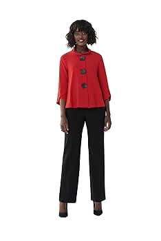 ☆L'Appartement☆ GENTLEMAN PANTS 38 Faux Leather Marilyn Straight Pants Sculpt-Her™ Collection