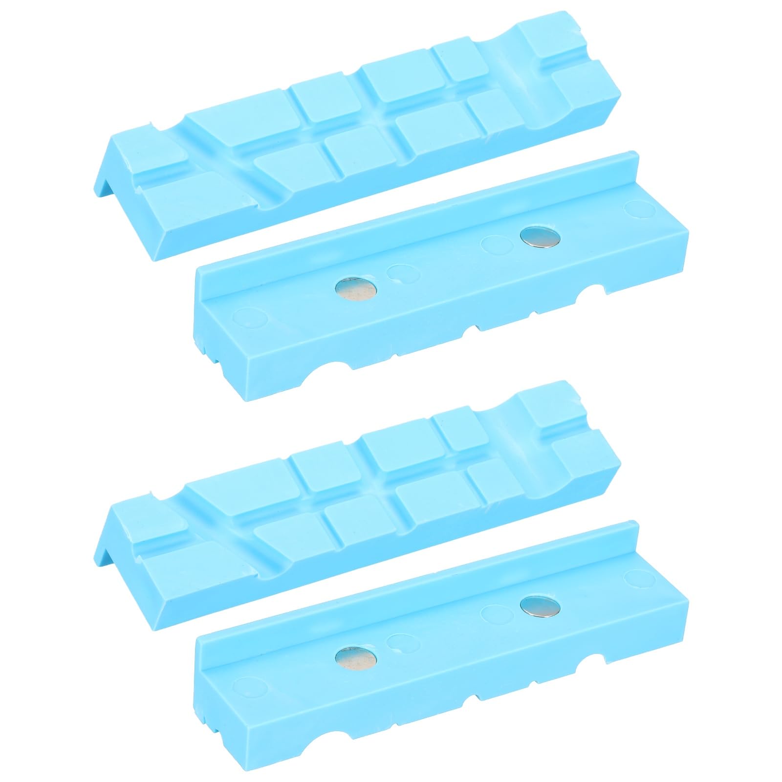 Mâchoires souples standard pour étau de serrage et bricolage bleu