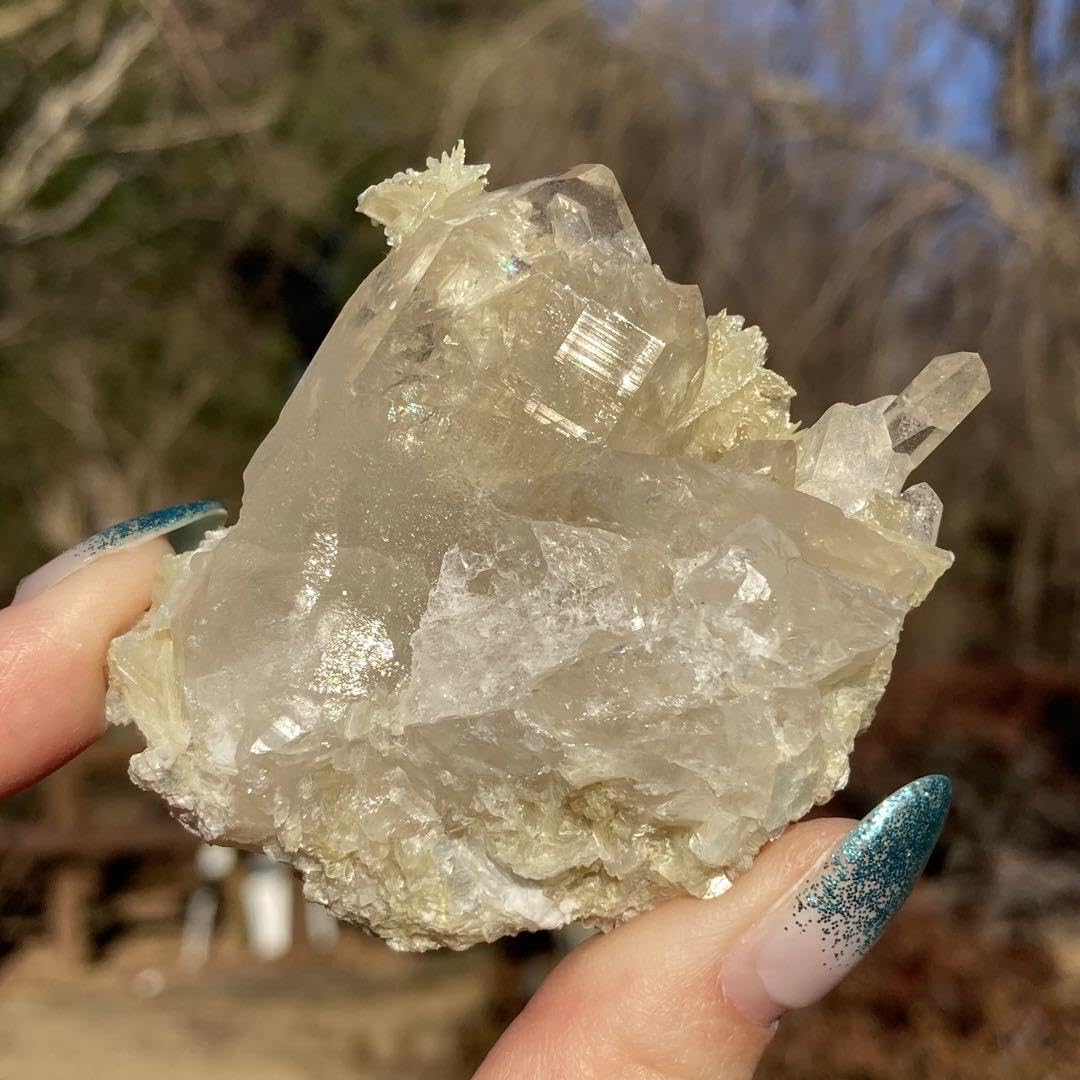 パワーストーン　天然石　スターマイカ　原石　362g　No.865 パワーストーン天然石スターマイカ原石362gNo.865