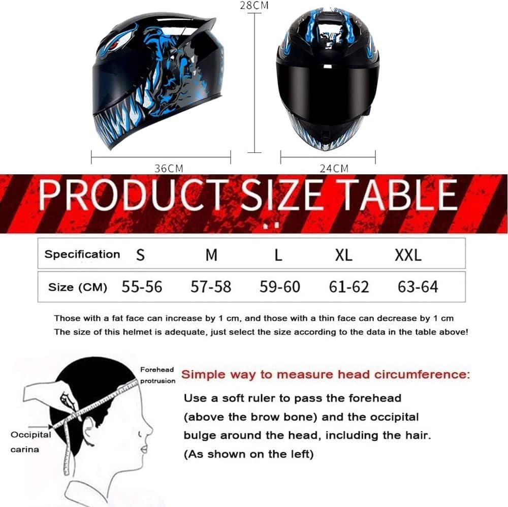 Modułowy kask motocyklowy zintegrowany Bluetooth Homologowany ECE Kask pełnotwarzowy Motocykl Mężczyźni Kobiety Dorośli Modułowe Kaski z Mikrofonem do Motocykla Skuter S~XXL (55 ~ 64 CM)