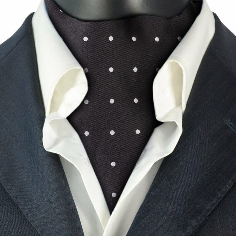 Image of The Tie Hub Microfibre Cravat for Men - Formal & Wedding Occasion Wear