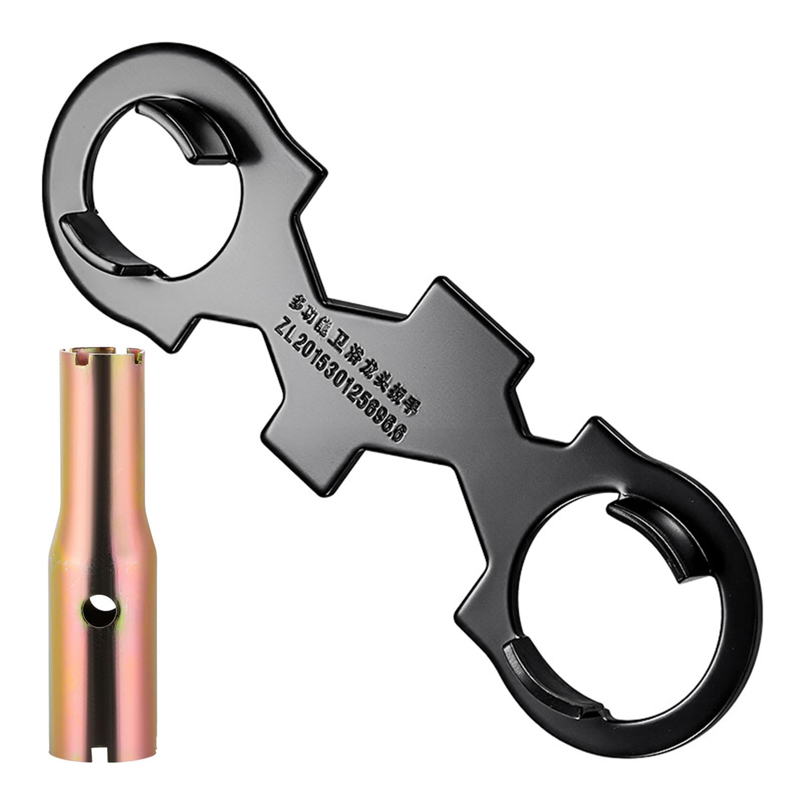 ZWWAAZHF Multifunctional Faucet Valves Cores Replacement Wrench Bubbler Spanner Tool for Easy Cartridge Change in Various Size Multifunctional Wrench