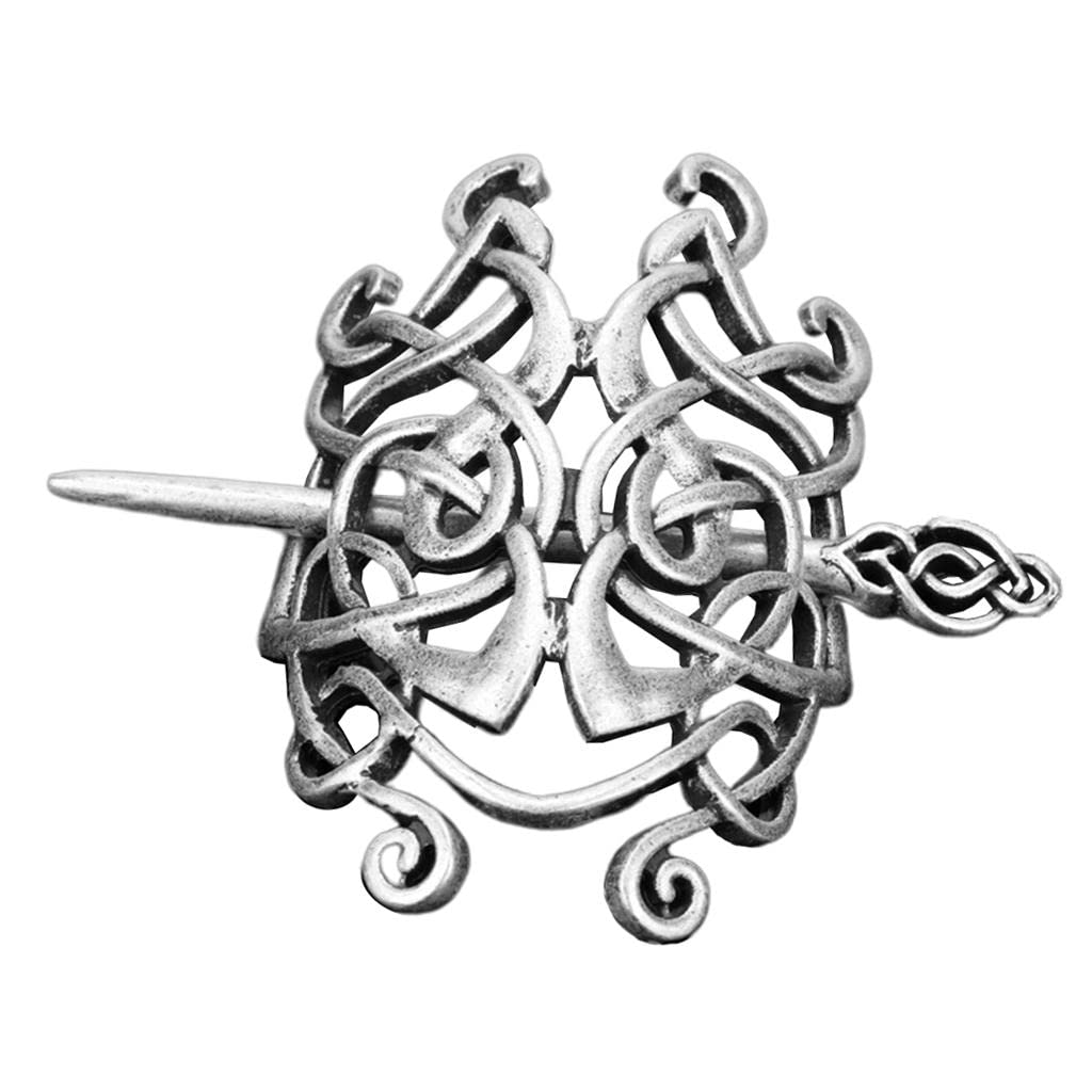 THE STYLE SUTRA® Vintage Viking Celtic Knot Hair Clips Hairpins Hair Stick Antique Silver | Fashion Jewelry | Hair & Head Jewelry (B0D3732KLB) Amazon Price History, Amazon Price Tracker