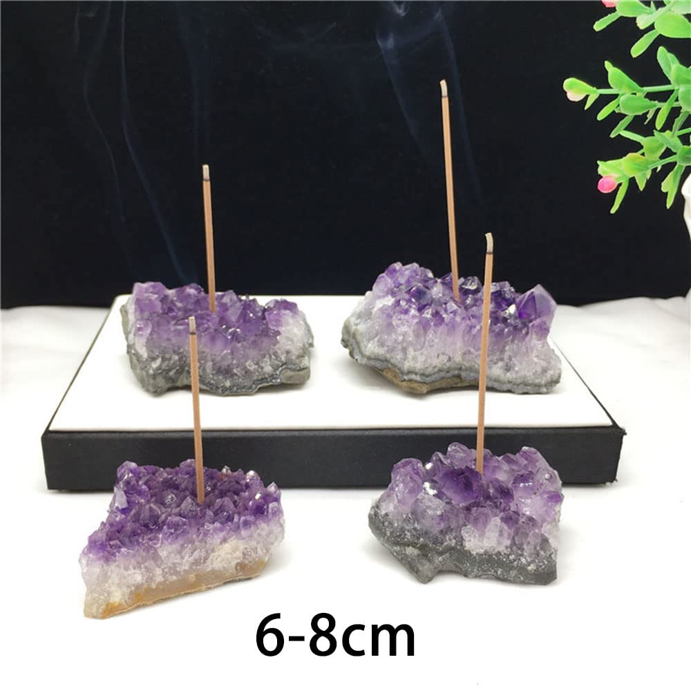 Amazon | Luottus アメジスト 天然石 線香立て お香入れ お香