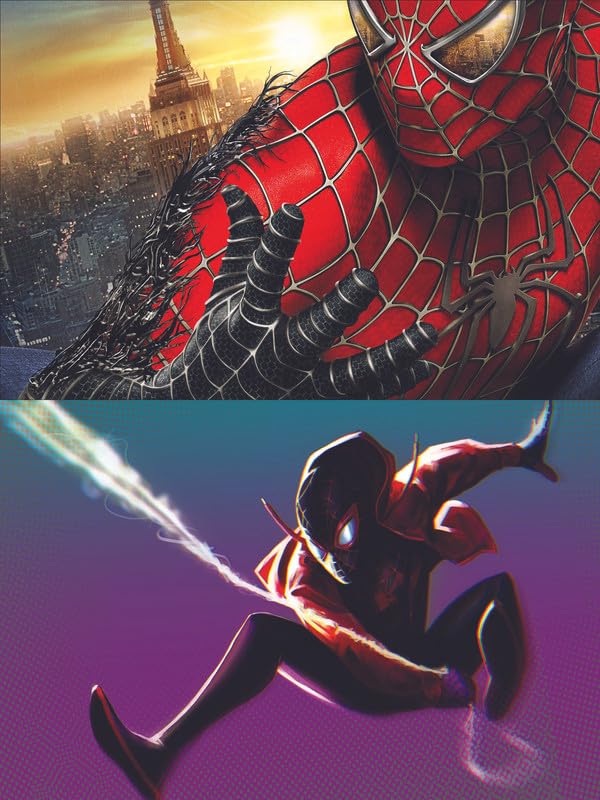 Wall Kalakar (Pack of 2) Spider-Sense Splendor: Thrilling Spider-Man Poster Art: on US Imported Paper (Unframed) With 3M Orginal Double Side Tape for Easily Stick(CB_SM_L_03,18)