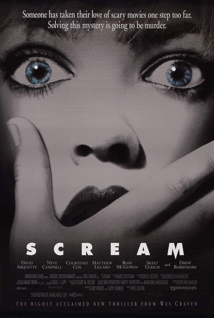 Amazon.co.jp: Scream 映画ポスター 1996～12×18インチ (30cm×46cm