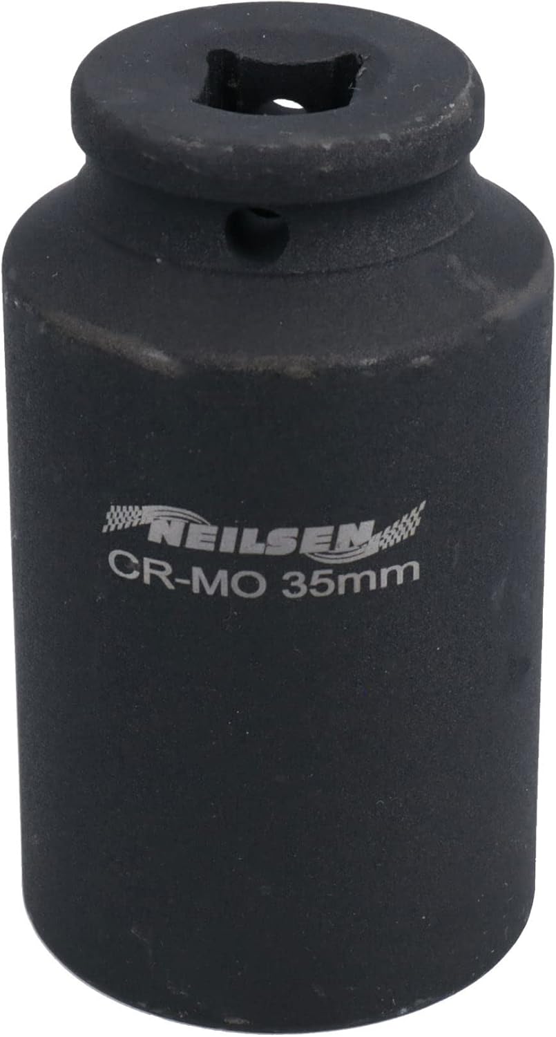 35mm Metric 1/2" Drive Deep Rear Hub Axle Spindle Nut Socket 12 Sided Bi-Hex