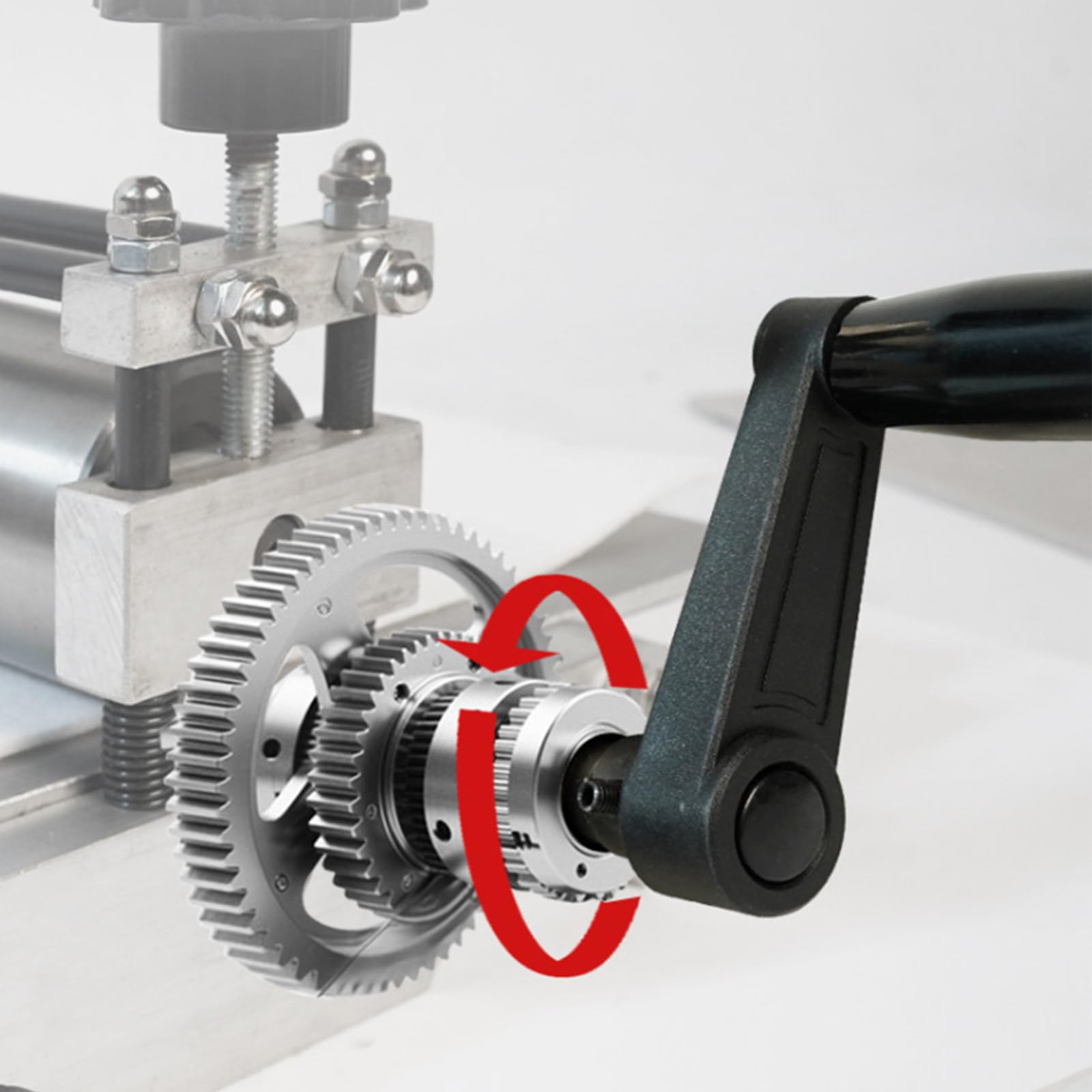 Macchina da stampa e incisione manuale, laminatrice per legno, rame, stampa in rilievo, telaio in alluminio, rullo in acciaio, per artisti, studi, artigianato fai da te