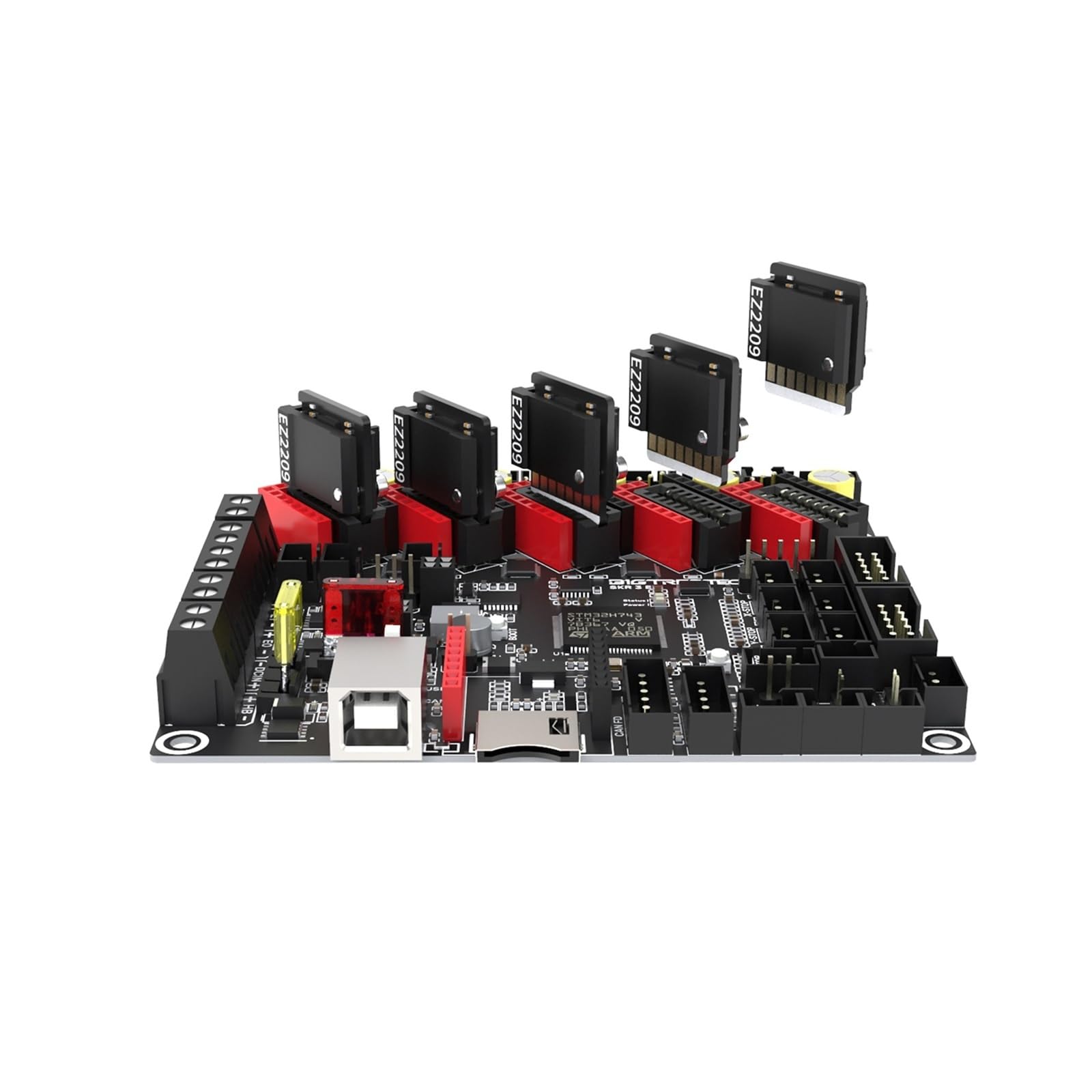 Scheda di controllo SKR 3 a 32 bit compatibile con Ender 3/5 | Supporto TMC2209, compatibile con EZ5160 Pro, predisposizione for Raspberry Pi, design multi-interfaccia(Only The Board)