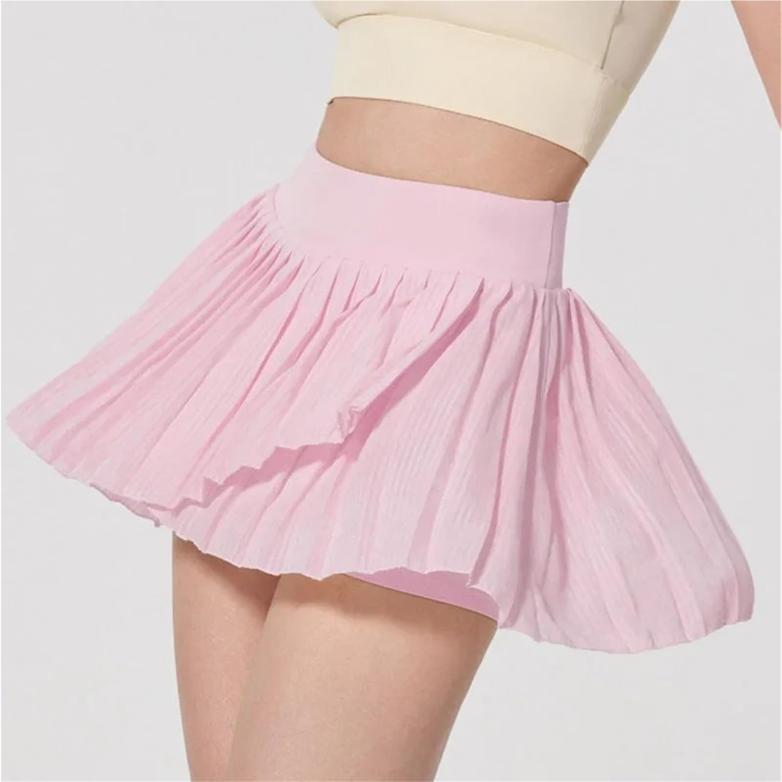 Gonna da Golf Gonna da Tennis a Pieghe for Donna Yoga Short Sport Running Antiscivolo A Vita Alta Leggero Skorts Golf Atletico Gonne Flowy