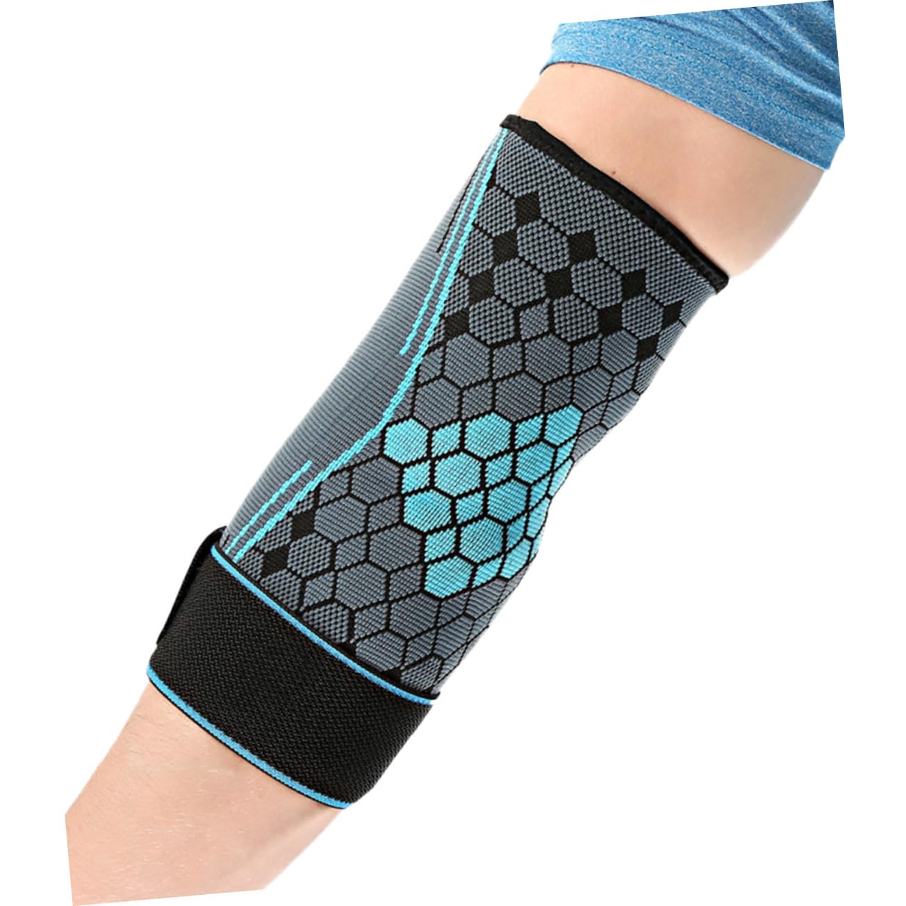 KOMBIUDA 1pc Protector Armband Sleeve Brace Compression Sleeve Arm Sleeve Elbom Sleeve Sports Fitness Arm Cuff
