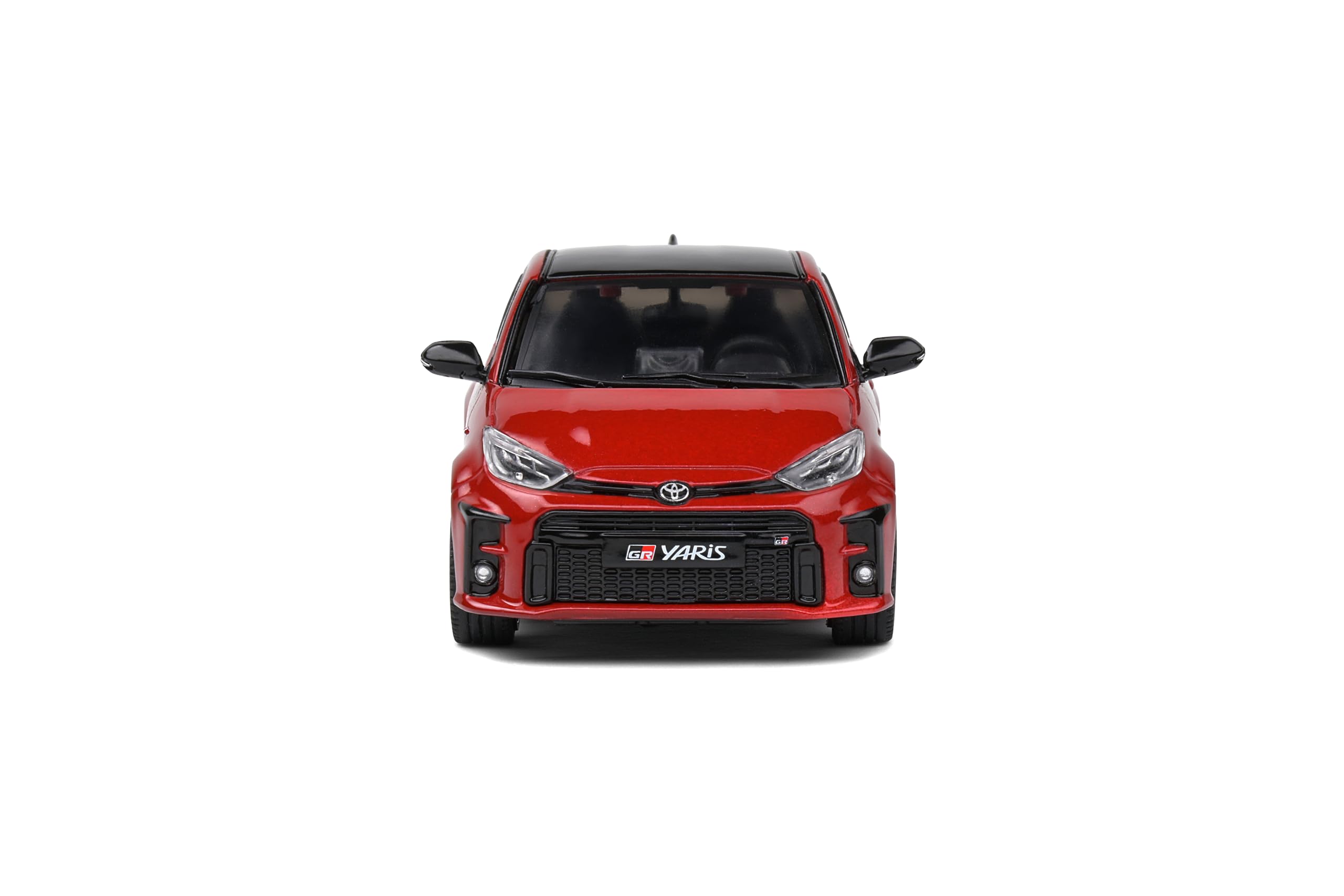 Solido- Toyota Yaris GR Nessuno Auto in Miniatura da Collezione, Colore Karmina Red, 1/43ème, S4311102