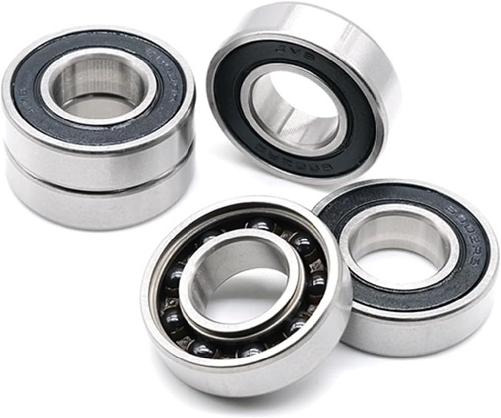 6000-2RS Ceramic Ball Bearing 10 * 26 * 8 mm (1 PC) ABEC-7 6000 RS Bicycle Hub Front Rear Hubs Wheel 10 26 8 Ceramic Balls Bearings