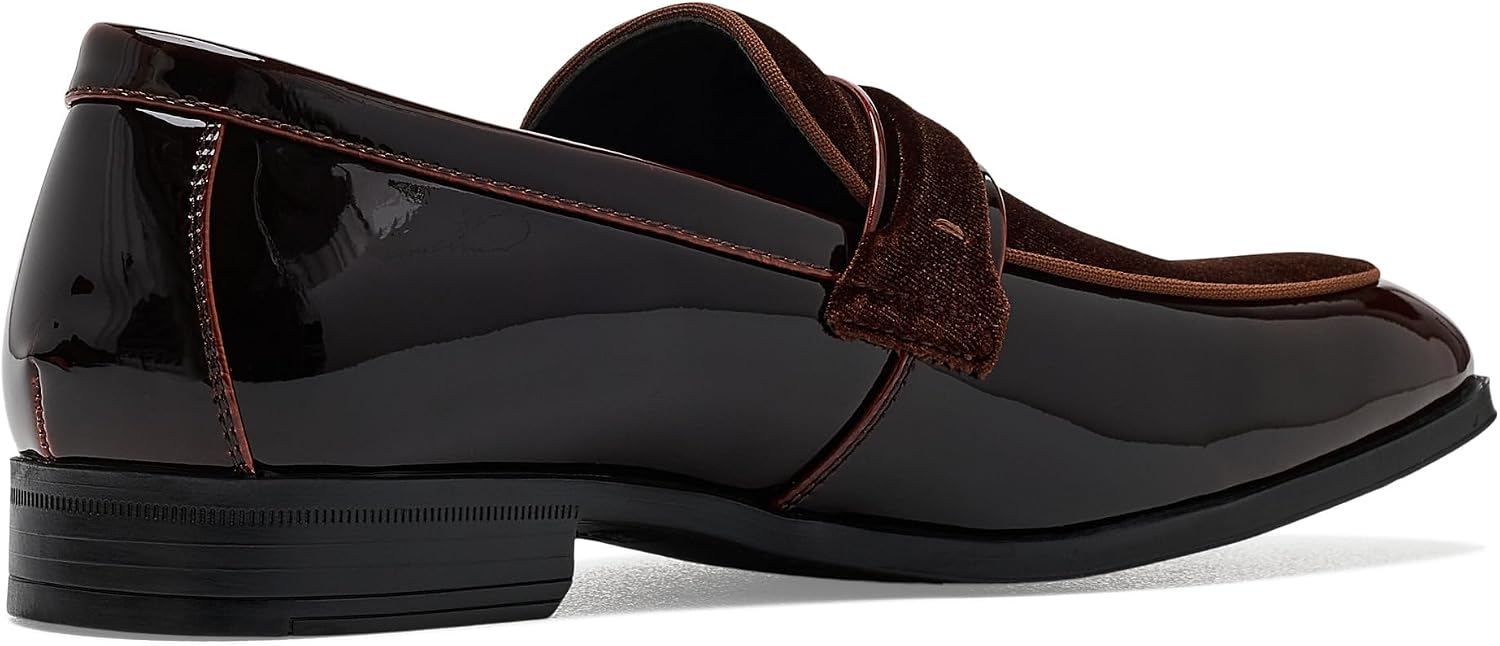 Stacy Adams Mens Spratley Saddle Slip on