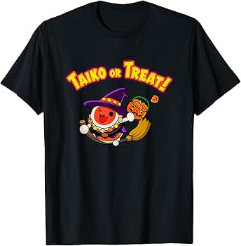 Amazon | 太鼓の達人 ハロウィン 002 Tシャツ | Tシャツ