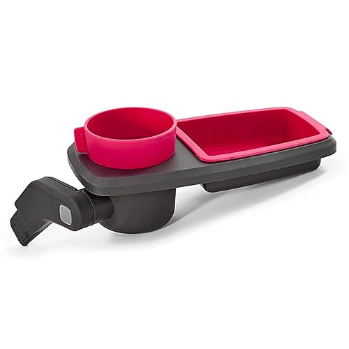 Miniatura 1 de Diono Quantum - Bandeja para cochecito y aperitivos, compatible con el cochecito Diono Quantum, color rosa