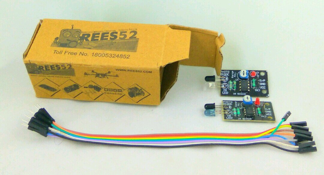 REES52 IRS2MF6 Ir Sensor, Infrared, 2 Pieces with Male to Female Connector, 6 Pieces