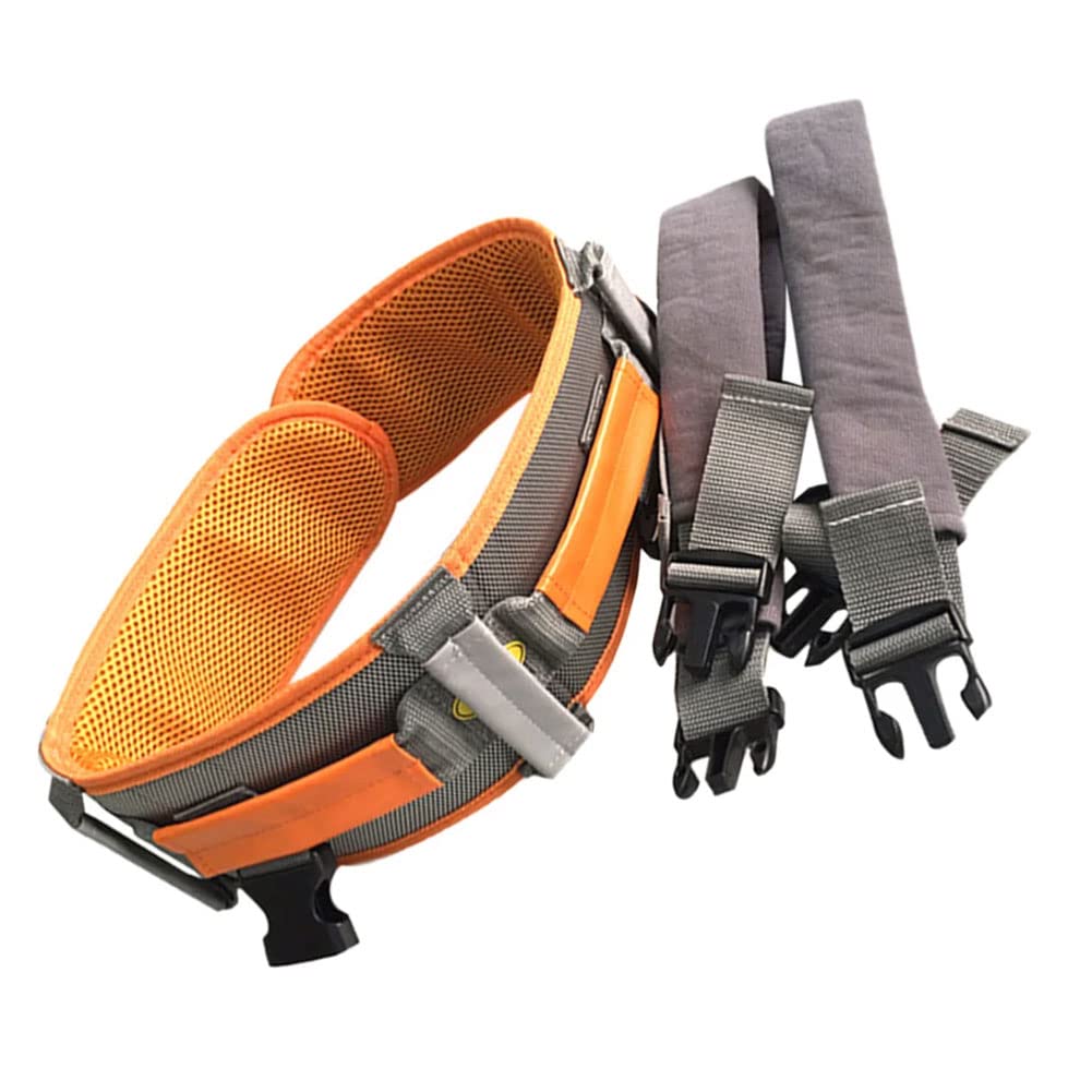 Cinturón de Transferencia Cinturón para Caminar con Trabillas para Las piernas Cinturones de Seguridad para enfermería médica con Asas Acolchadas Dispositivo de Asistencia de Seguridad para