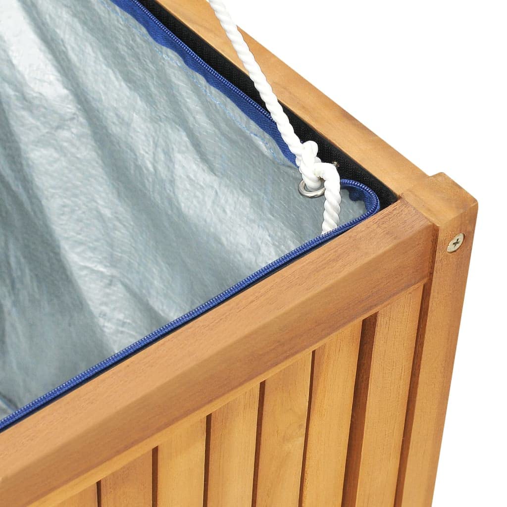 Canditree Coffre De Rangement Jardin En Bois De Teck Solide