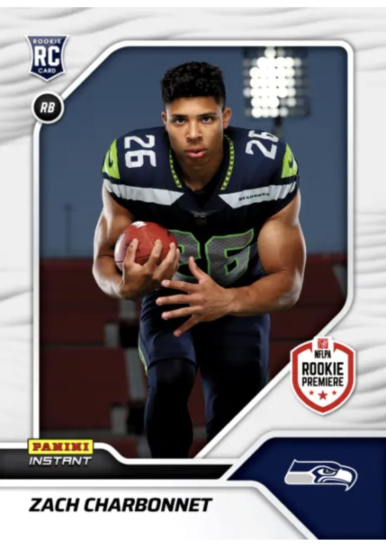 Amazon.com: 2023 Panini Instant Zach Charbonnet RC #16-Rookie