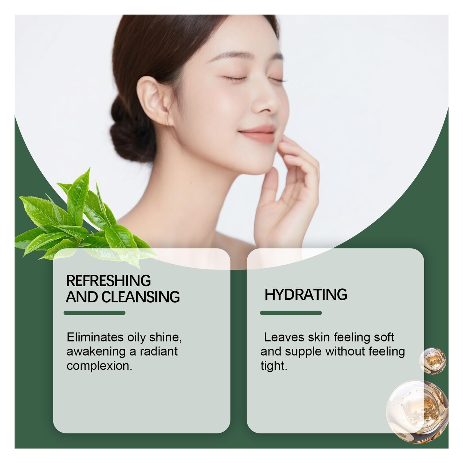 Maschera purificante all'argilla, 120 grammi | Pulisce i pori, rimuove il trucco e le impurità e idrata(2pcs)