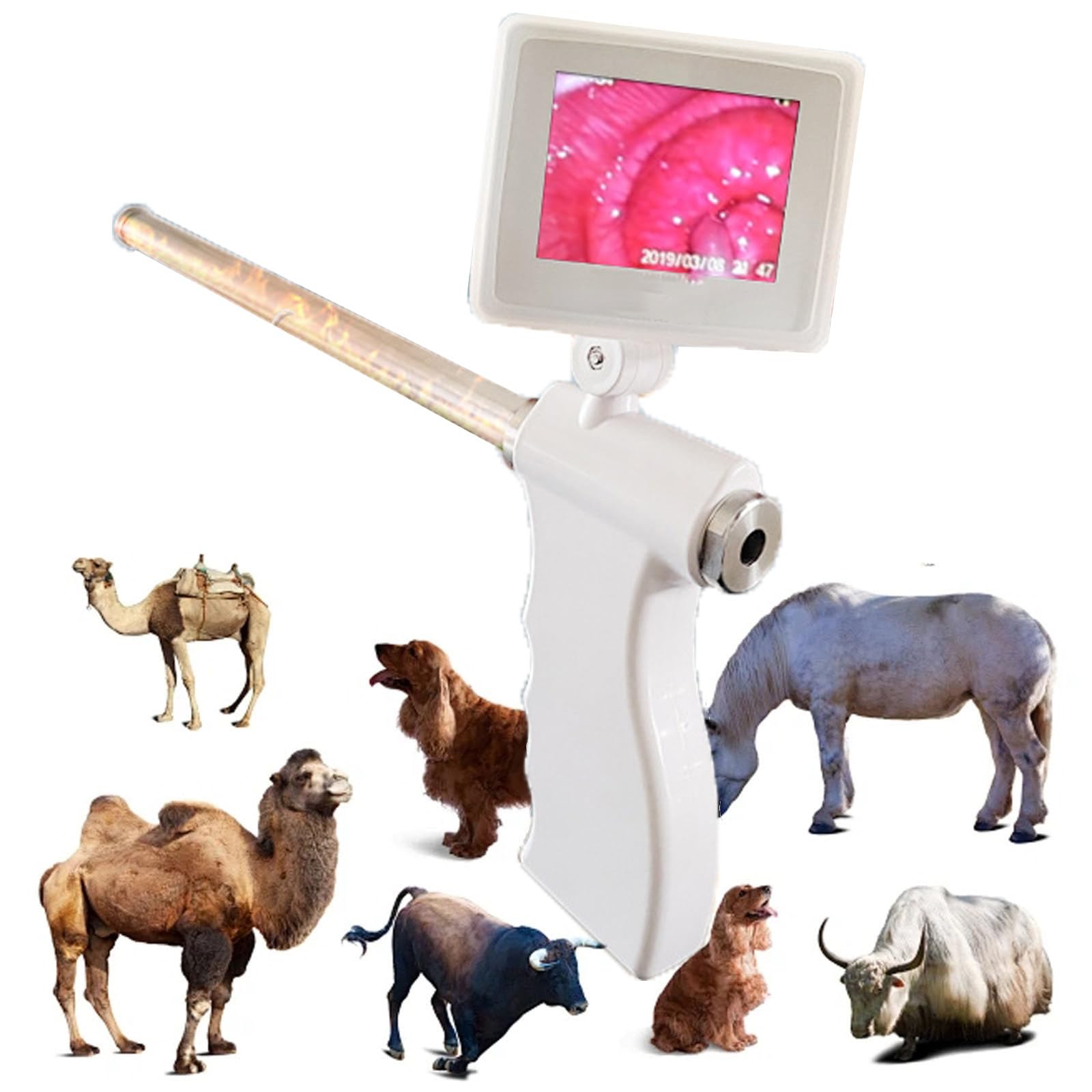 ylpddmm Artificial Insemination AI Gun Cattle Visual Artificial Insemination Tool Small