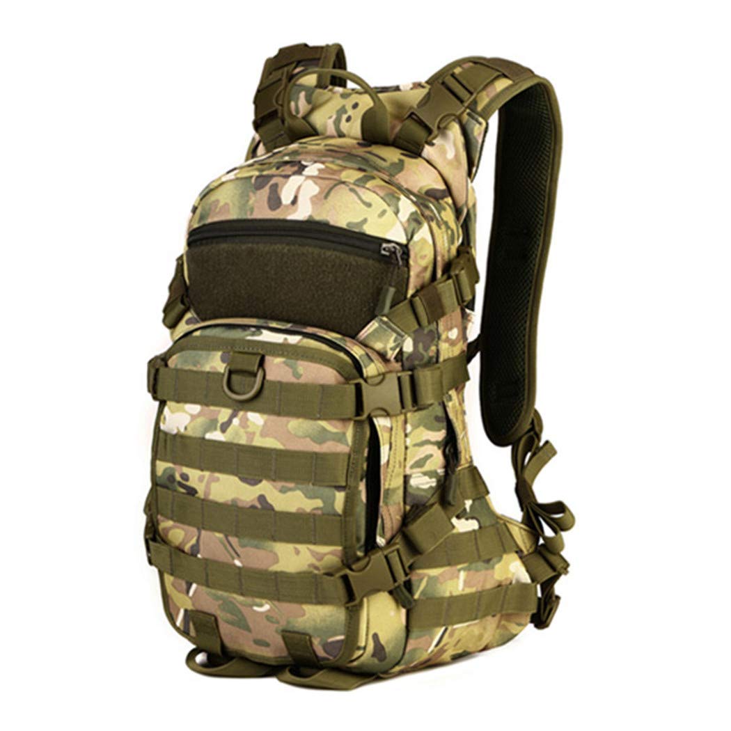 30L wasserdichter Radfahren Rucksack Outdoor Klettern Taschen Herren Sportwandertaschen Tarn Tarnung Reise Rucksack
