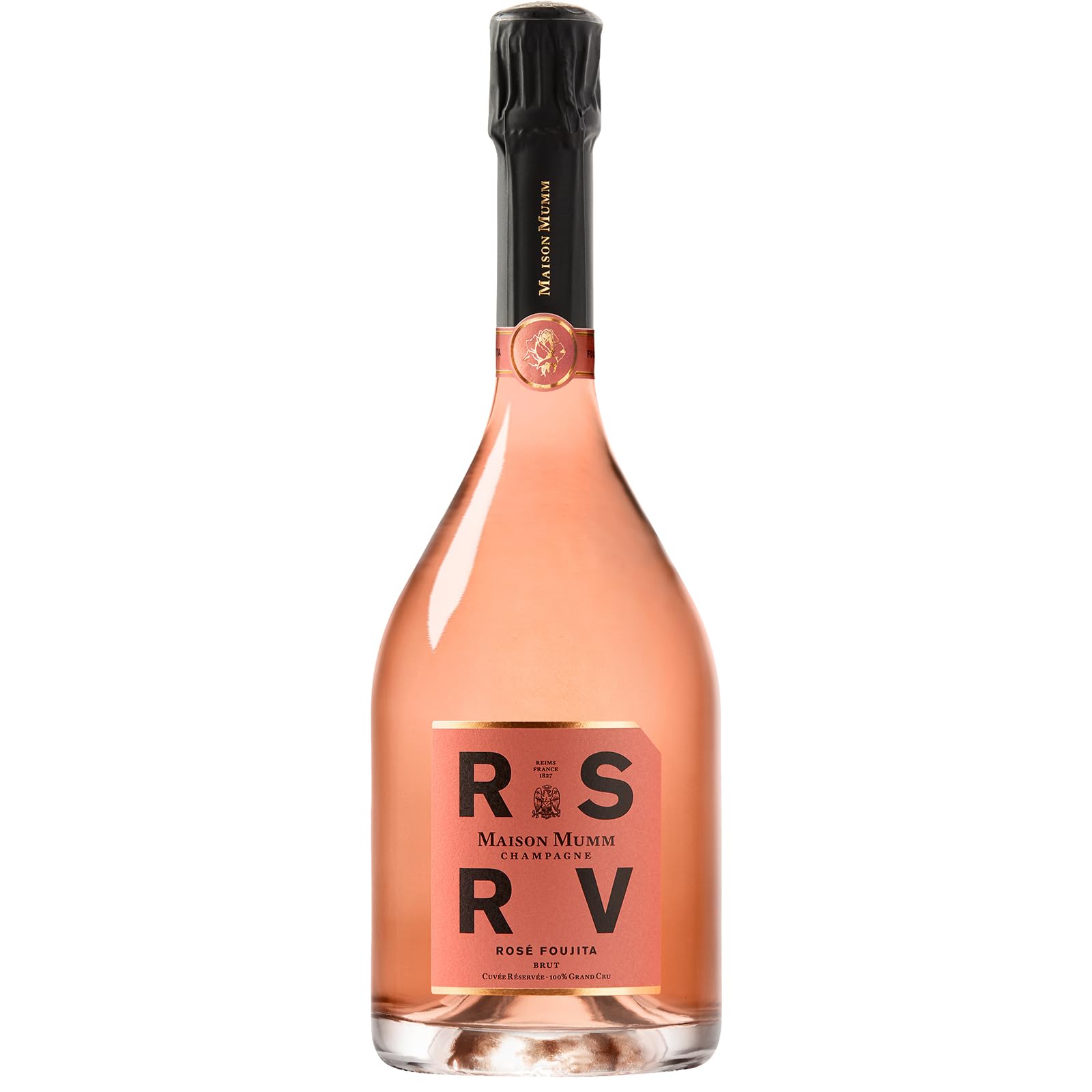 Amazon.co.jp: メゾン マム RSRV ロゼ・フジタ 750ml シャンパーニュ