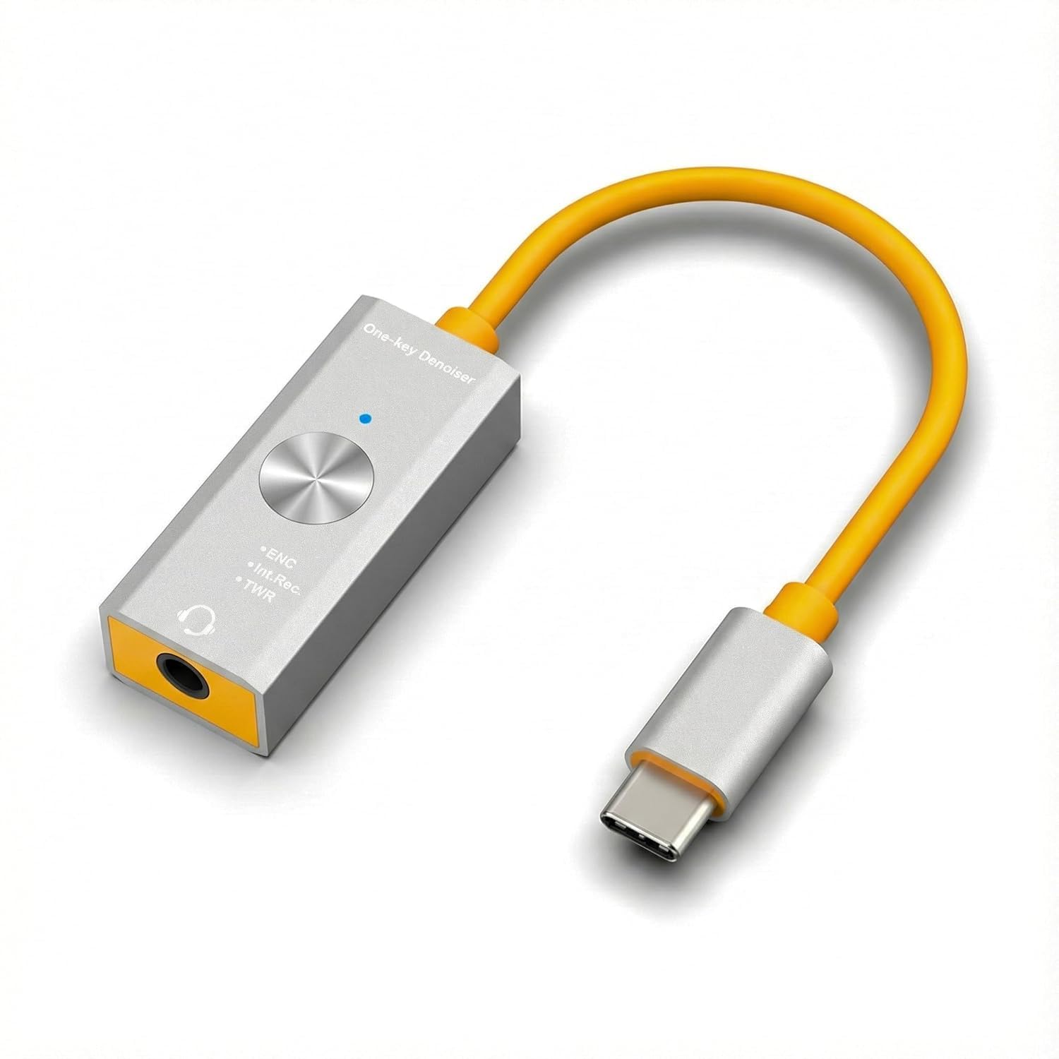 FORIDA USB Type C Sound Card External Stereo Audio Adapter | Type-C to 3.5mm Headphone & Mic Jack | One-Click Noise Cancelling Audio Card | Plug & Play for Laptop PC Windows Mac Linux-image-17