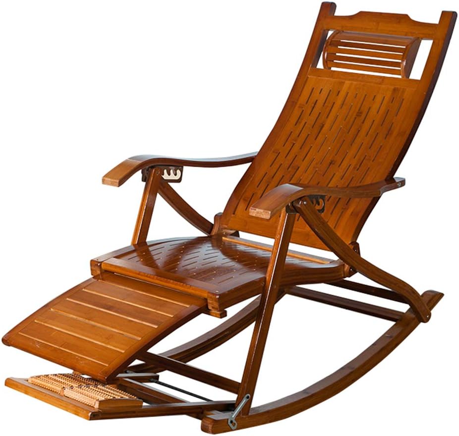 Vintage Rocking Chair Outdoor Garden Furniture Foldable Sun Loungers Deck Chairs Reclining Garden Chair Zero Gravity Chairs Relaxer Recliner
